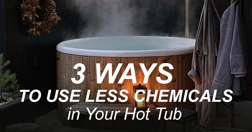 3 manieren om minder chemicaliën in uw bubbelbad te gebruiken