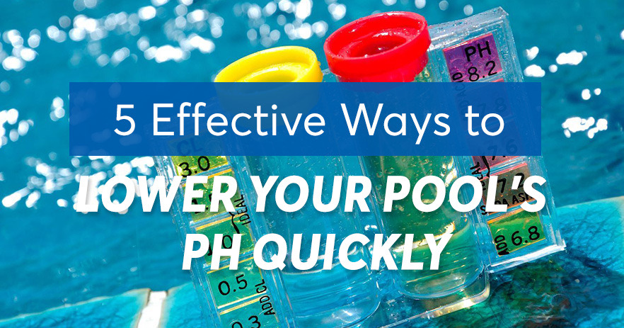 5 ефективни начини за брзо намалување на pH на вашиот базен