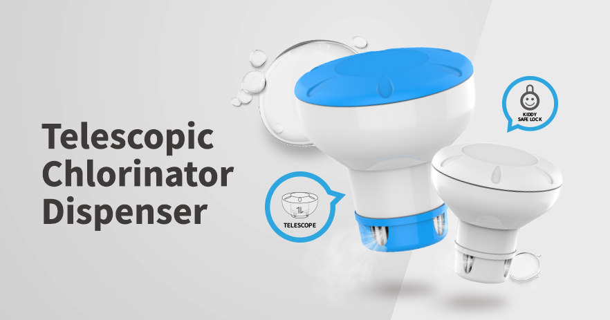 6 junio New Arrival Telescopic Chlorinator Dispenser